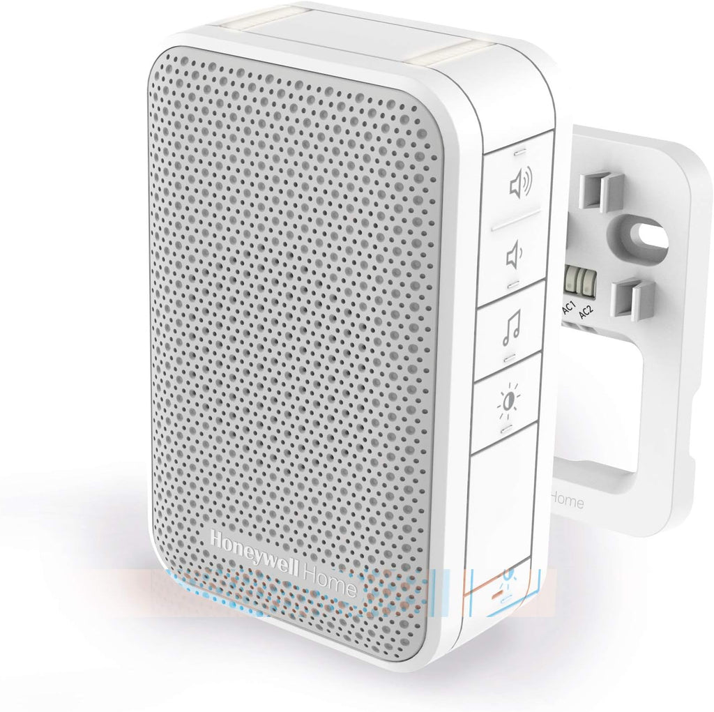 Sonerie Honeywell Home DW313S seria 3 cu fir și lumină LED (alb)