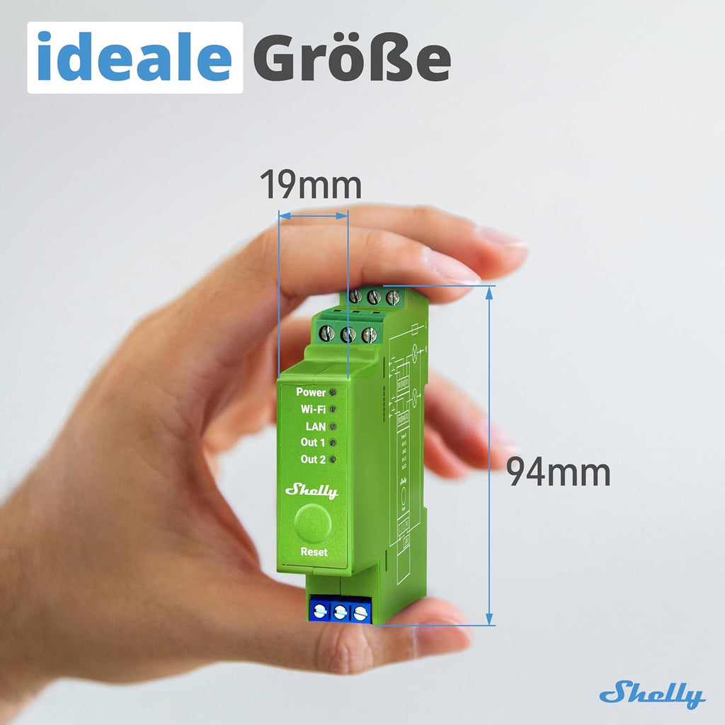 Shelly Pro Dimmer 2PM - Variator de intensitate inteligent