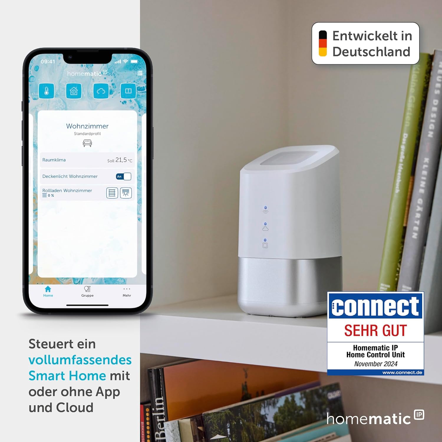 Unitate de control Homematic IP Home 160322A0