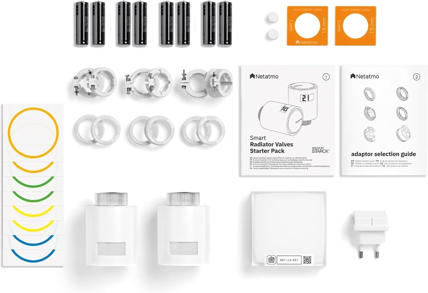 Pachet de pornire Netatmo - Valvă termostatică inteligentă pentru calorifer