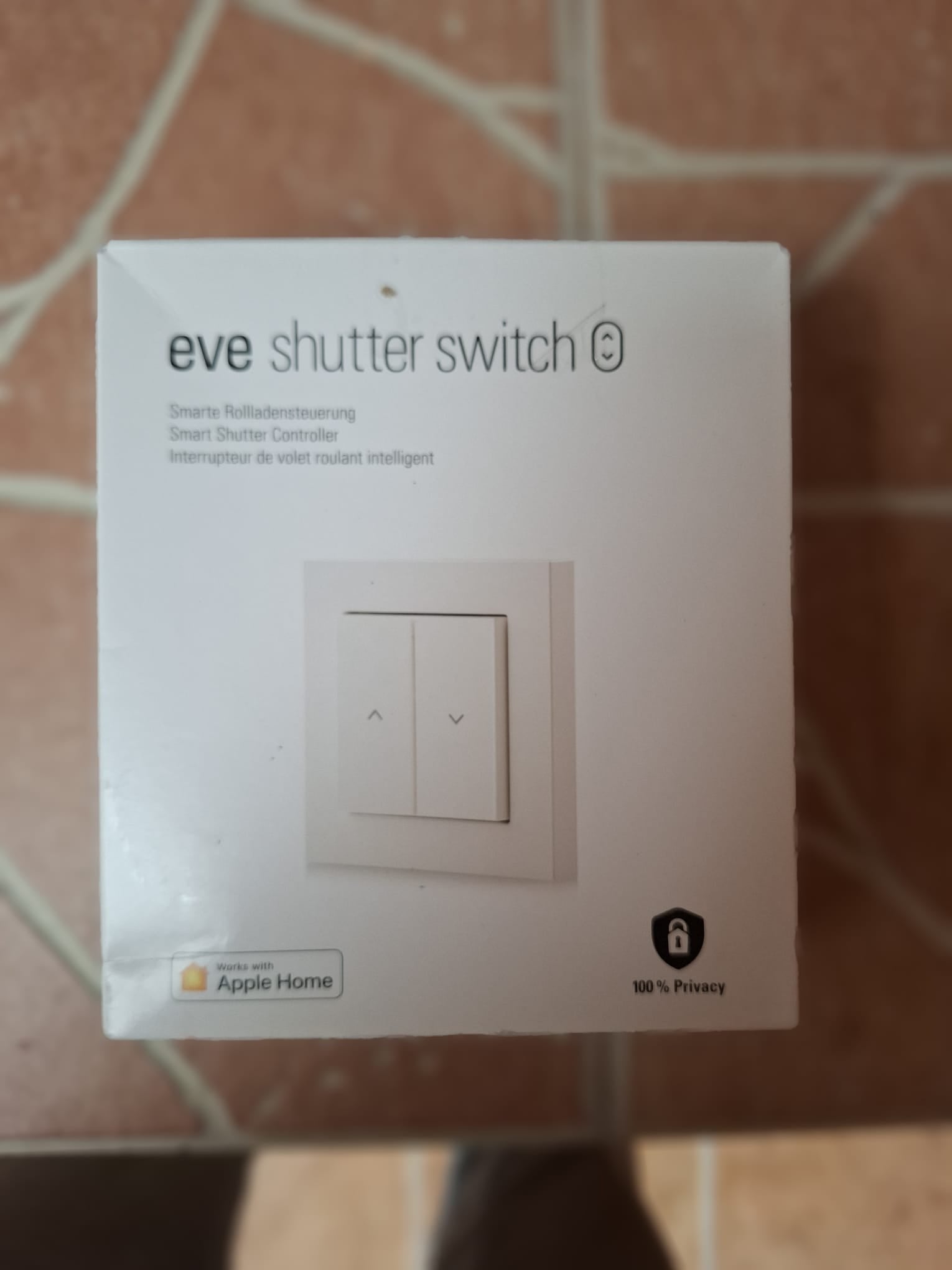 Comutator Eve Shutter (Apple Home)