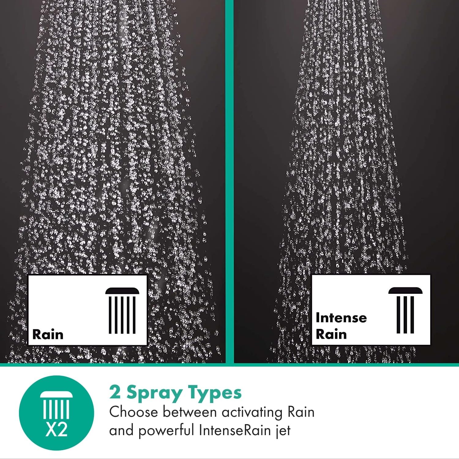 Cap de duș economisitor de apă Hansgrohe Vernis Blend 26090000
