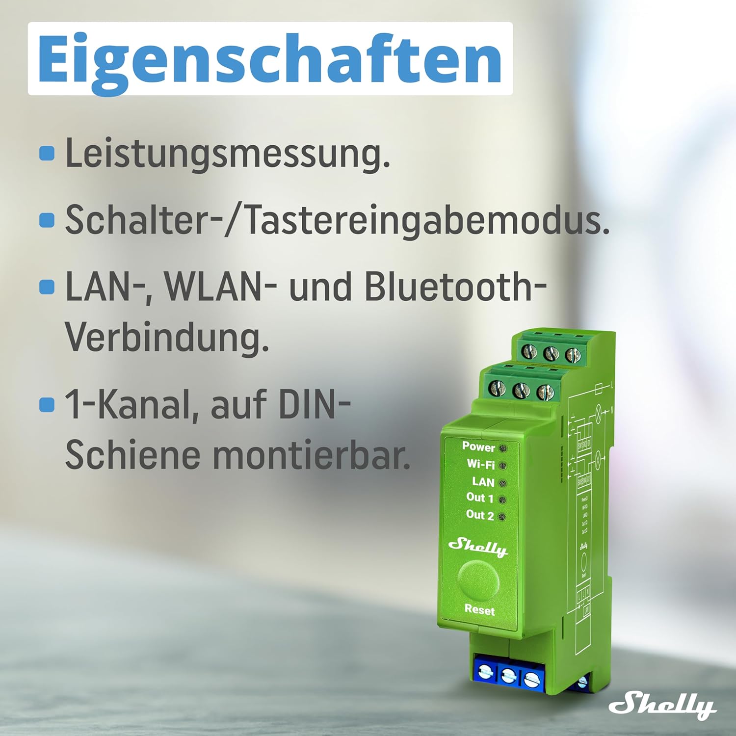 Shelly Pro Dimmer 2PM - Variator de intensitate inteligent