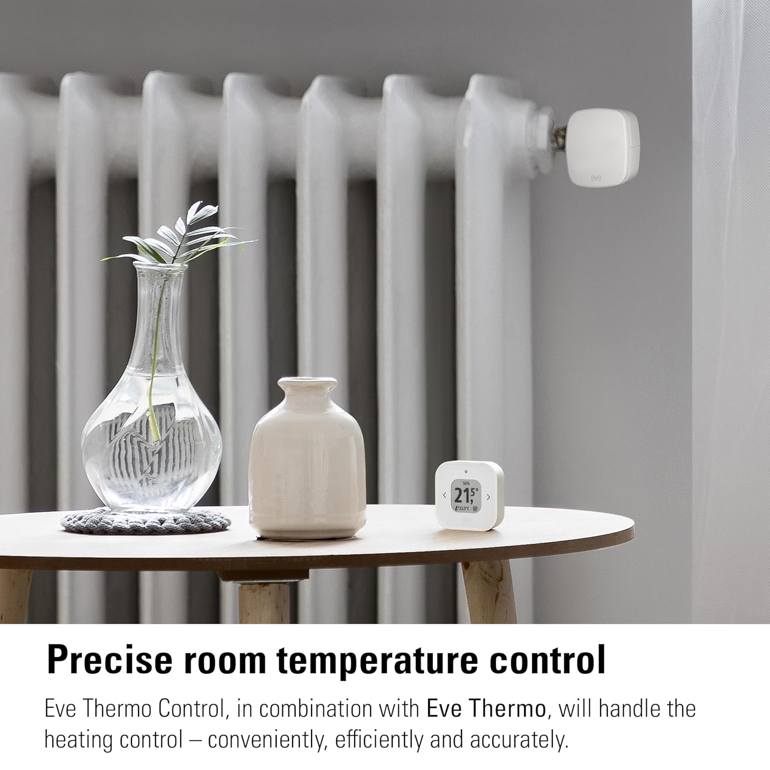 Eve Thermo Control (Matter) – Senzor și controler de temperatură pentru Eve Thermo (Matter)