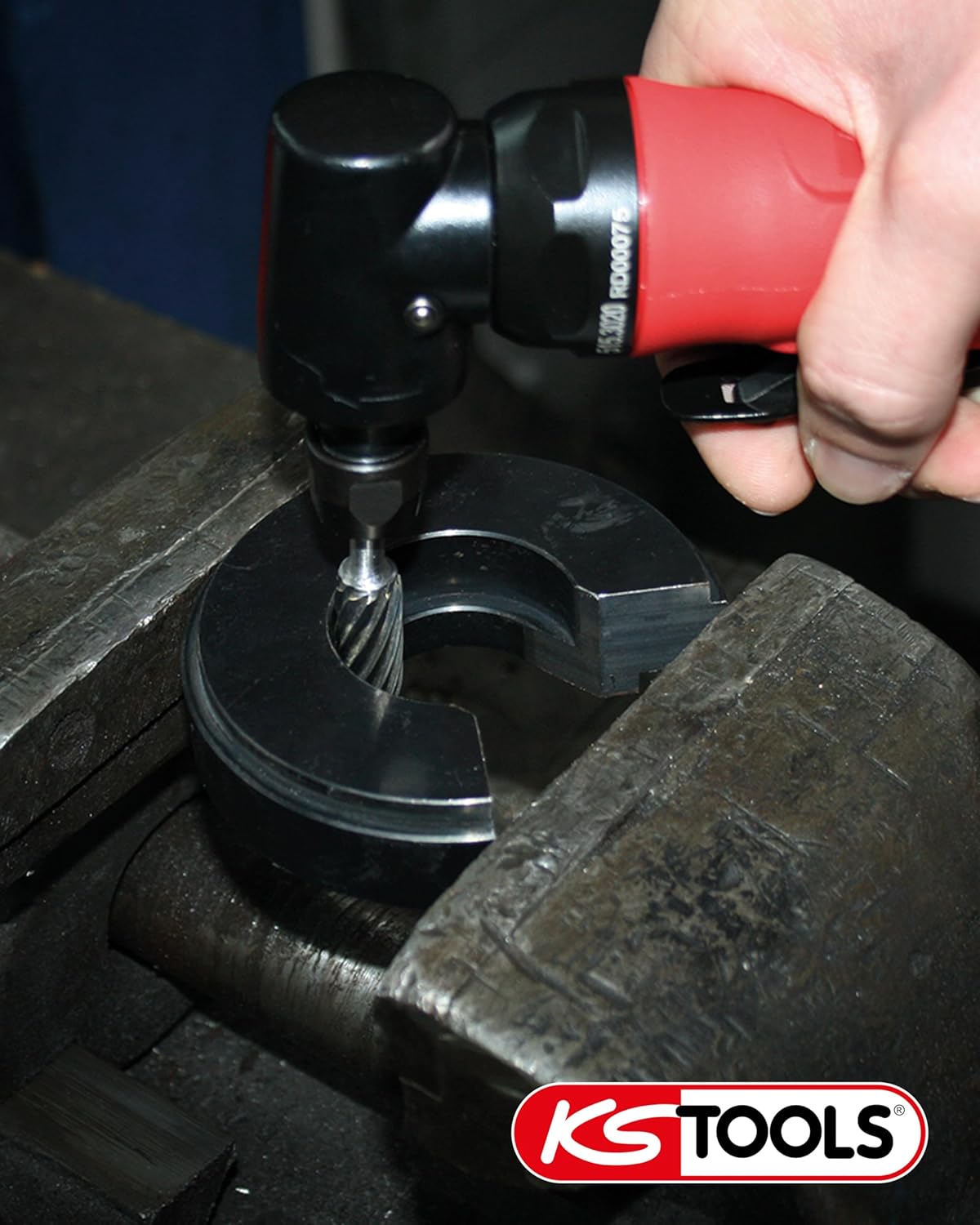 Polizor unghiular pneumatic KS Tools 516 Tools 515.542, 18 rpm