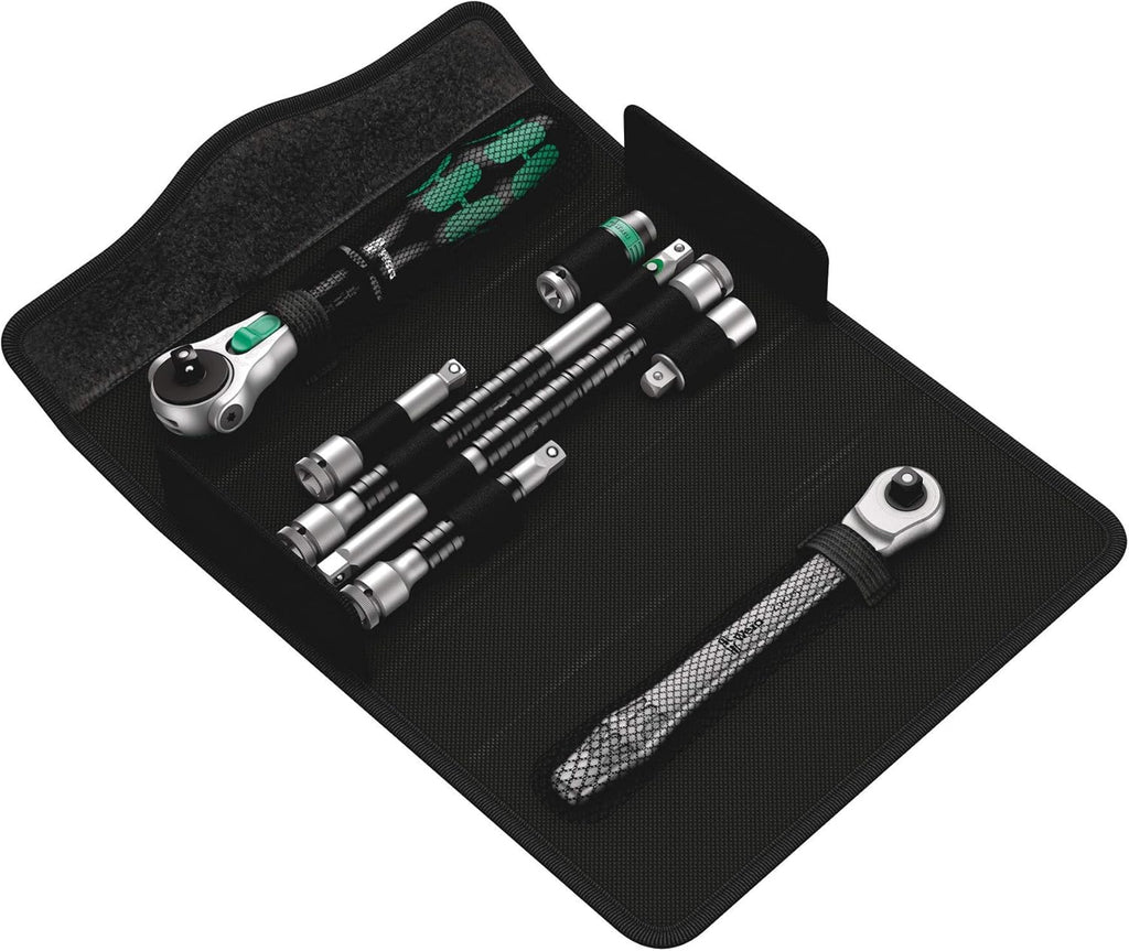 Set 8 chei Wera Kraftform Kompakt Zyklop MS1 Metal/Speed 1/4in