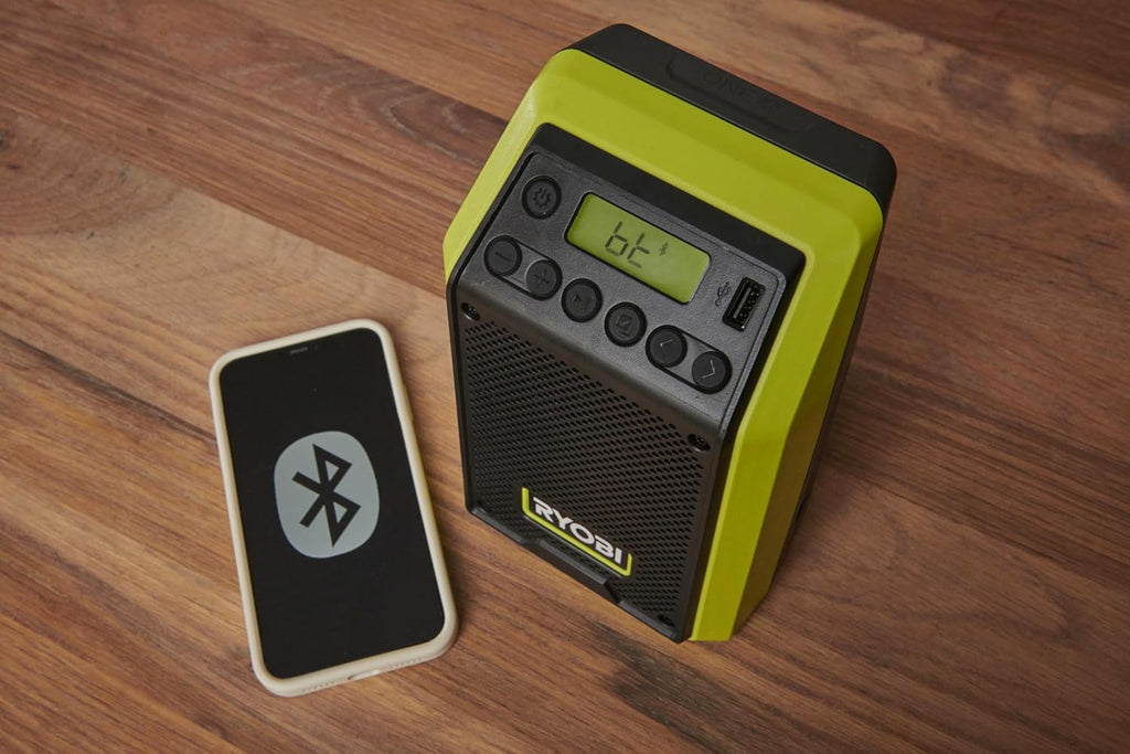 Radio Bluetooth reîncărcabil RYOBI 18V ONE+ RRDAB18-0
