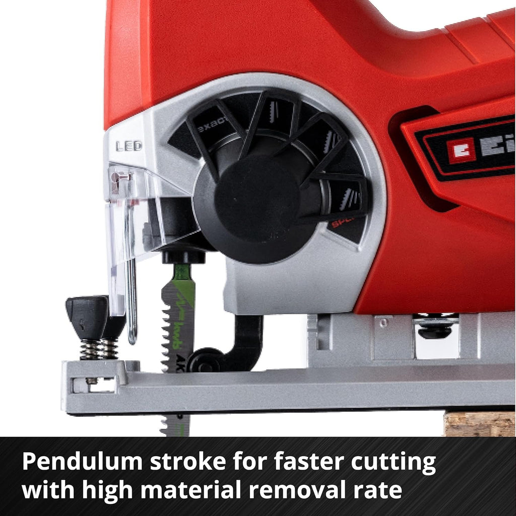 Einhell Akku-Ferăstrău pendular electric TE-JS 18/80 Li-Solo Power X-Change
