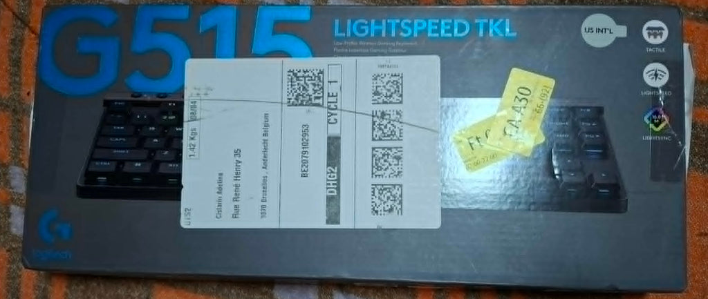 Tastatura Logitech G515 Lightspeed TKL