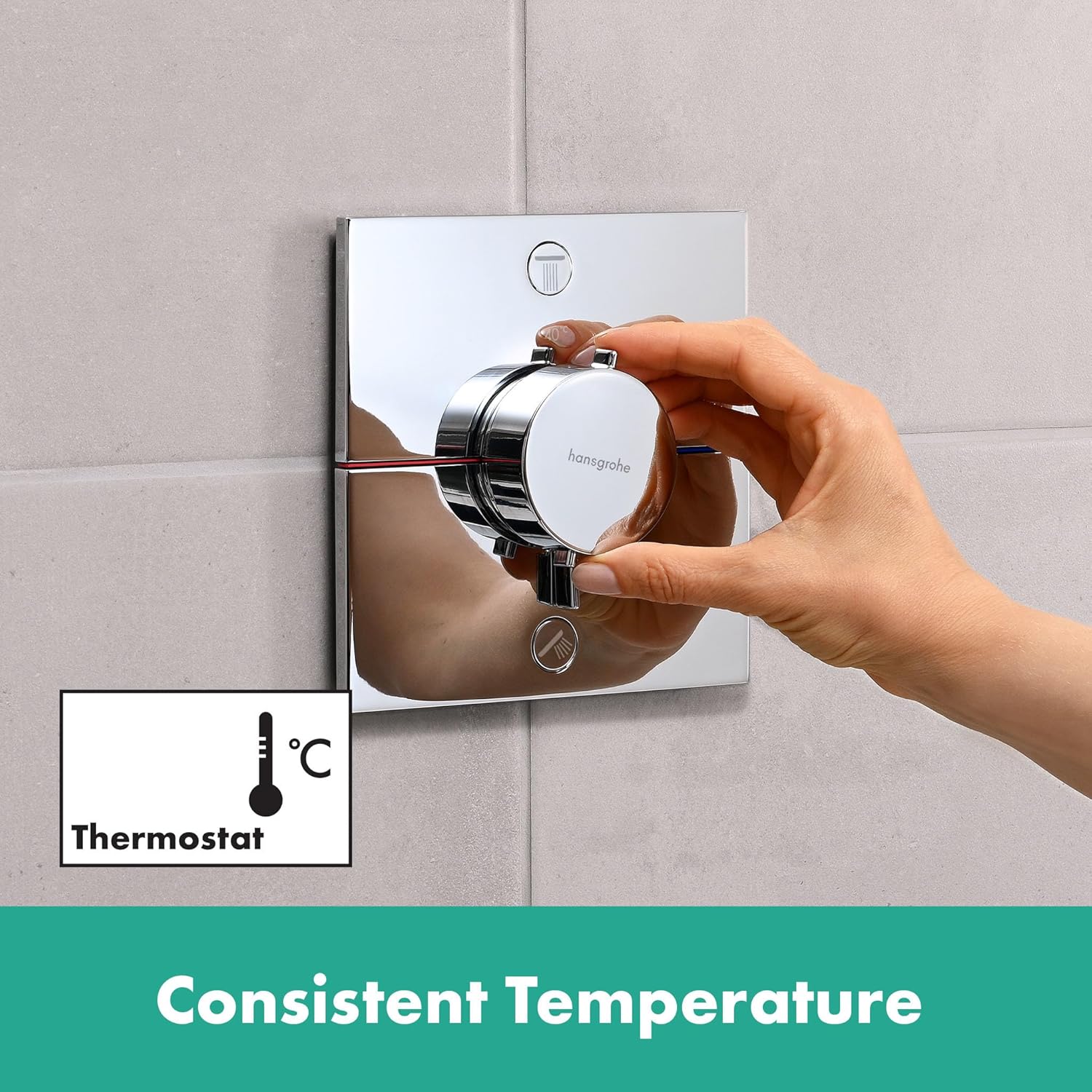 Hansgrohe ShowerSelect Comfort E - termostat încastrat 15572000