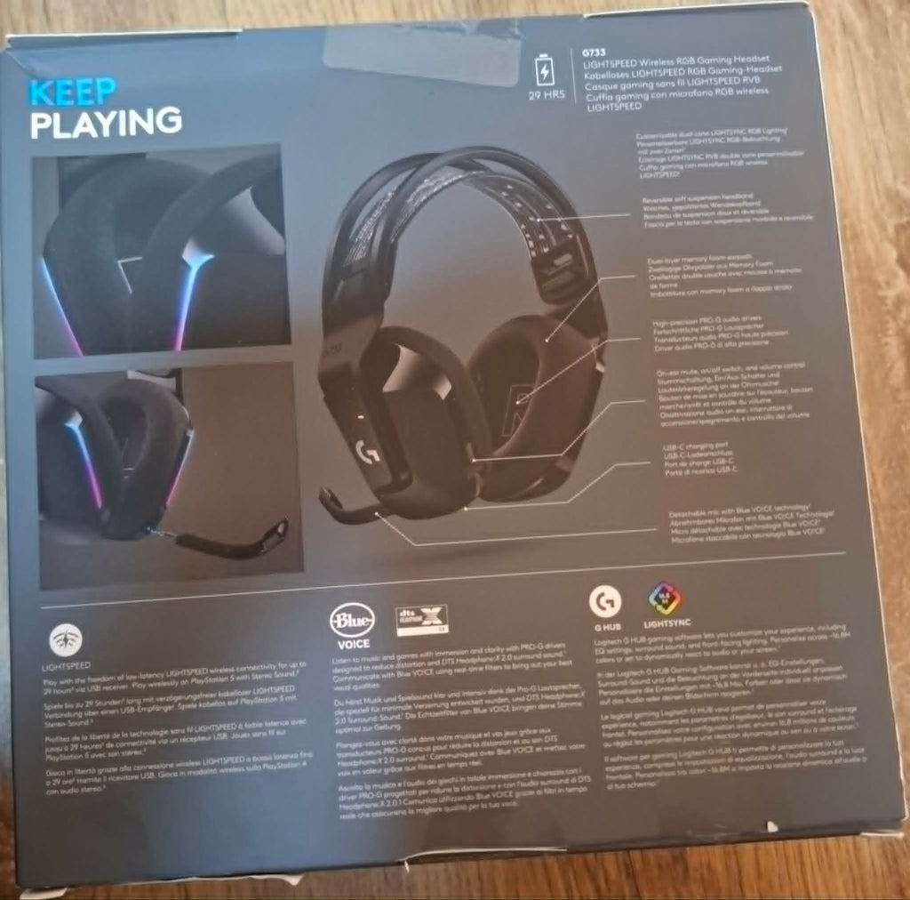 Casti Logitech G733