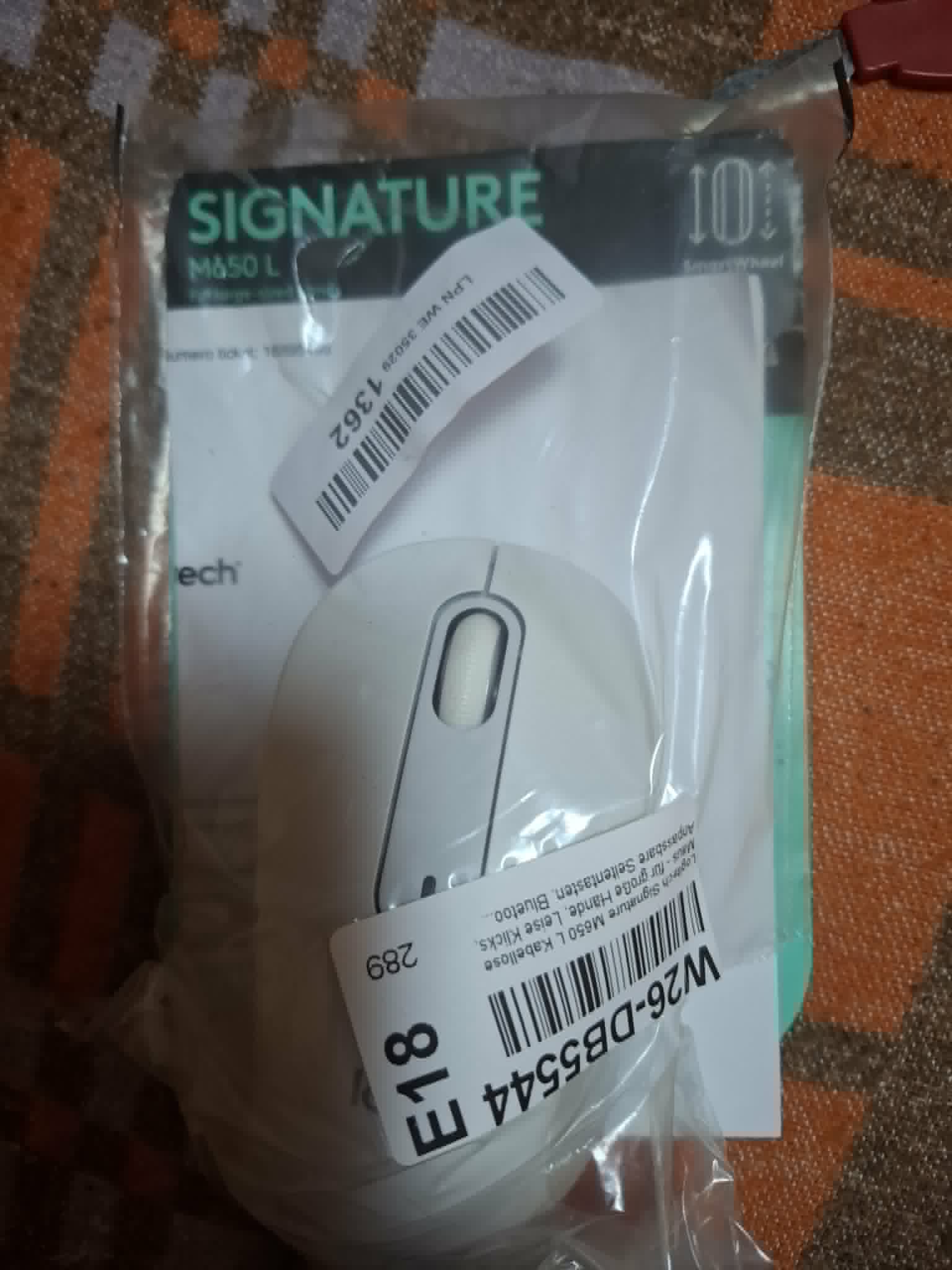 Mouse Logitech Signature M650 L Alb