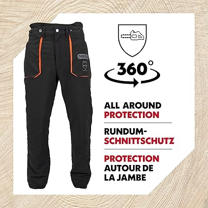 Pantaloni de protecție Oregon Yukon, tip A, clasa 1, XXXL