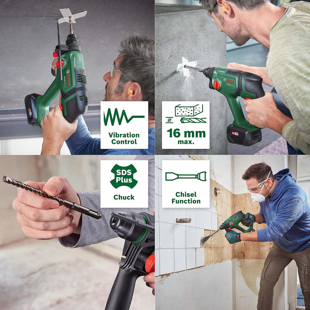Ciocan rotopercutor fără fir Bosch Ciocan universal 18V