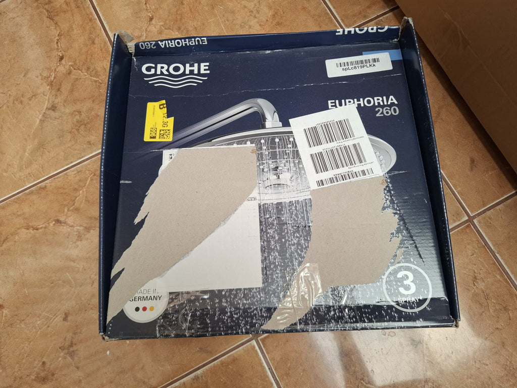 GROHE Euphoria 260 – cap de duș 3 jeturi, Ø260 mm