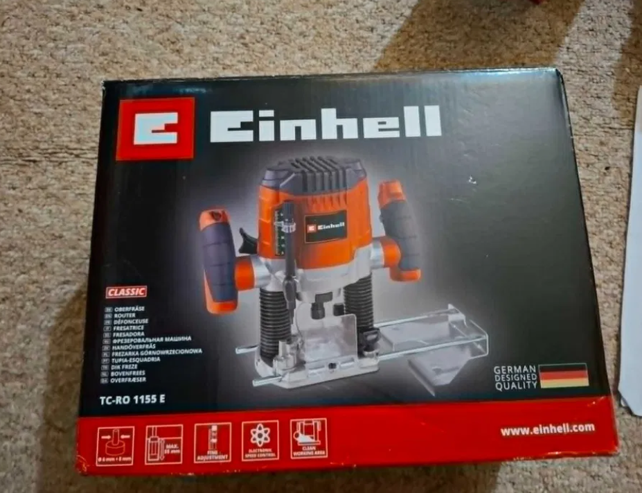 Freză electrică cu fir Einhell - TC-RO 1155 E