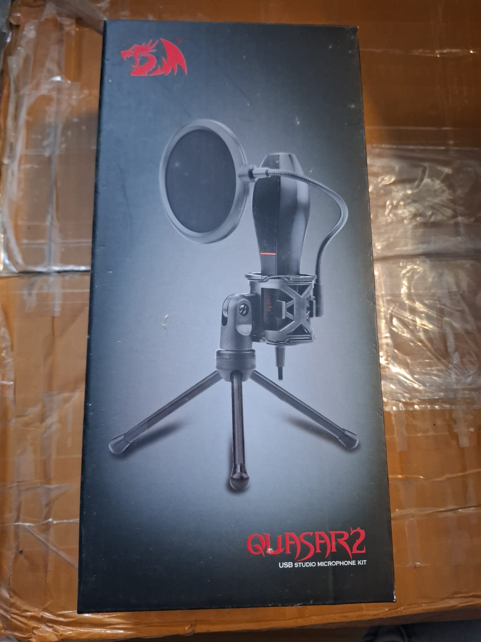 Microfon Gaming / Streaming USB Redragon Quasar 2 GM200-1 Kit