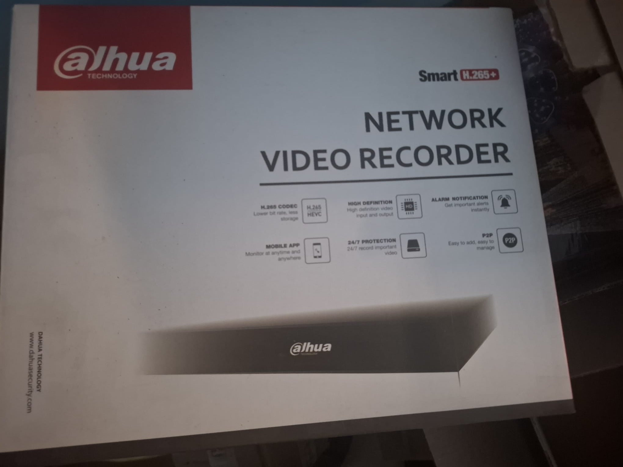 NVR Dahua 8 Canale 4K cu 8 Porturi PoE DHI-NVR4108HS-8P-4KS2/L