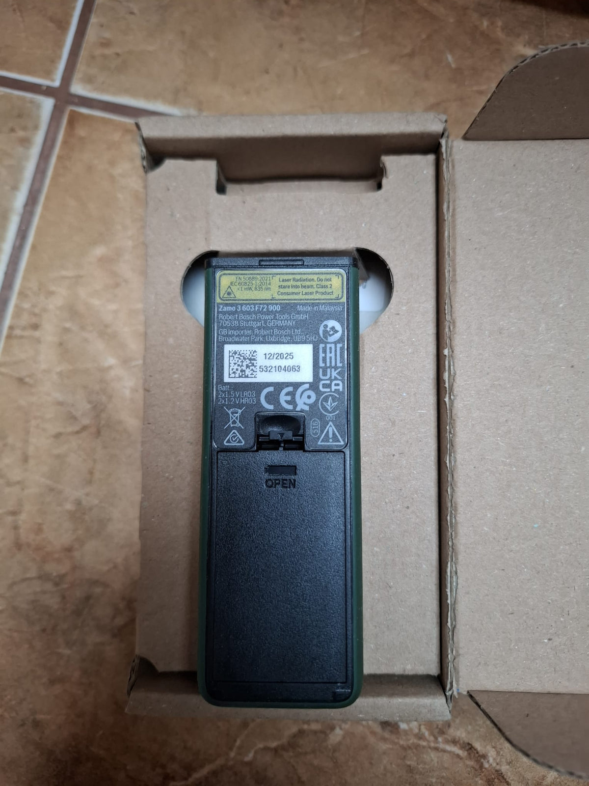 Telemetru digital cu laser Bosch zamo 3 603 f72 900