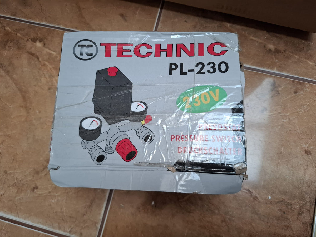 Presostat cu regulator de presiune 230V Technic PL-230