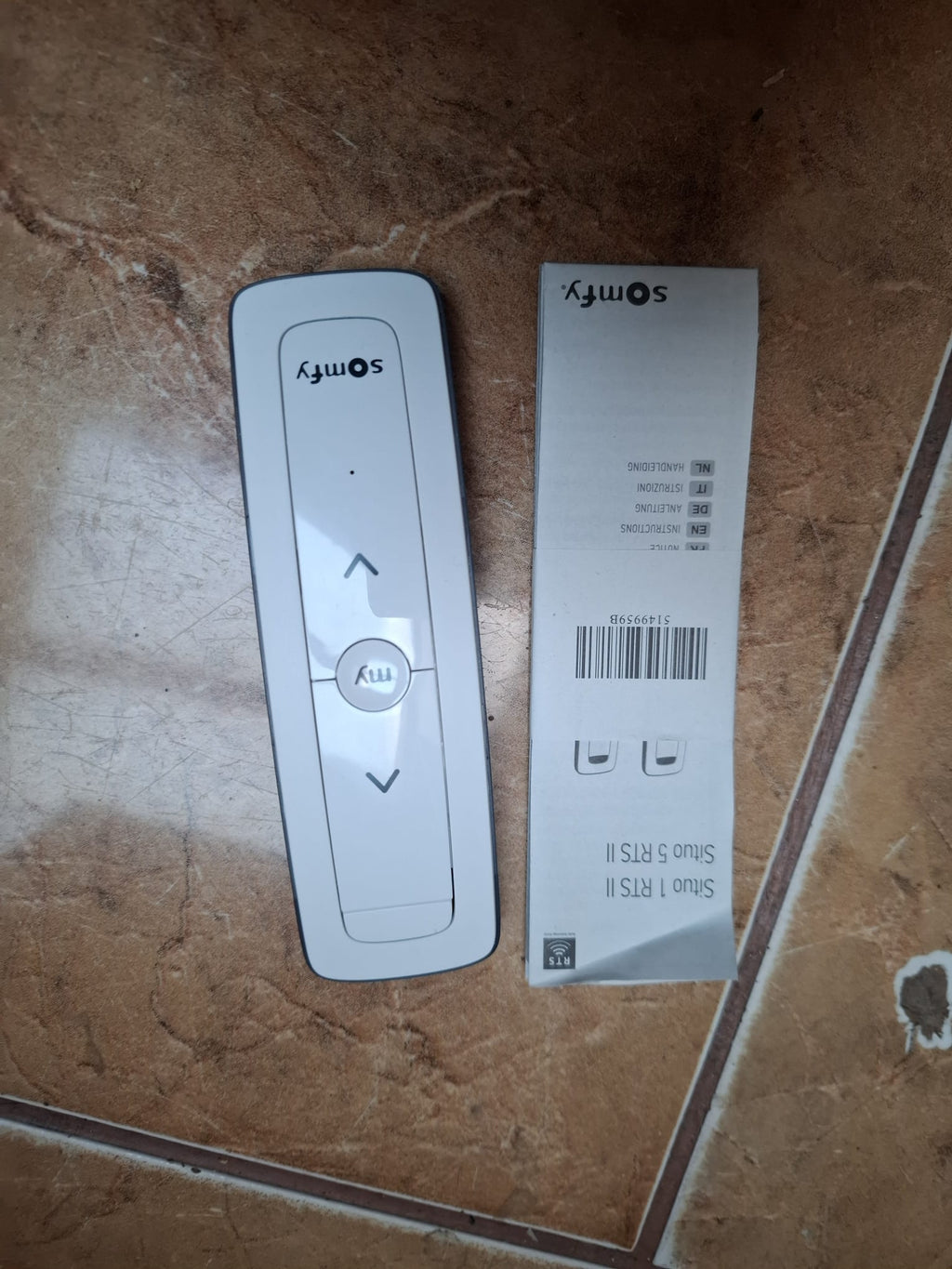 Telecomandă pentru rulouri și jaluzele Somfy Situo 1 RTS (1870496)