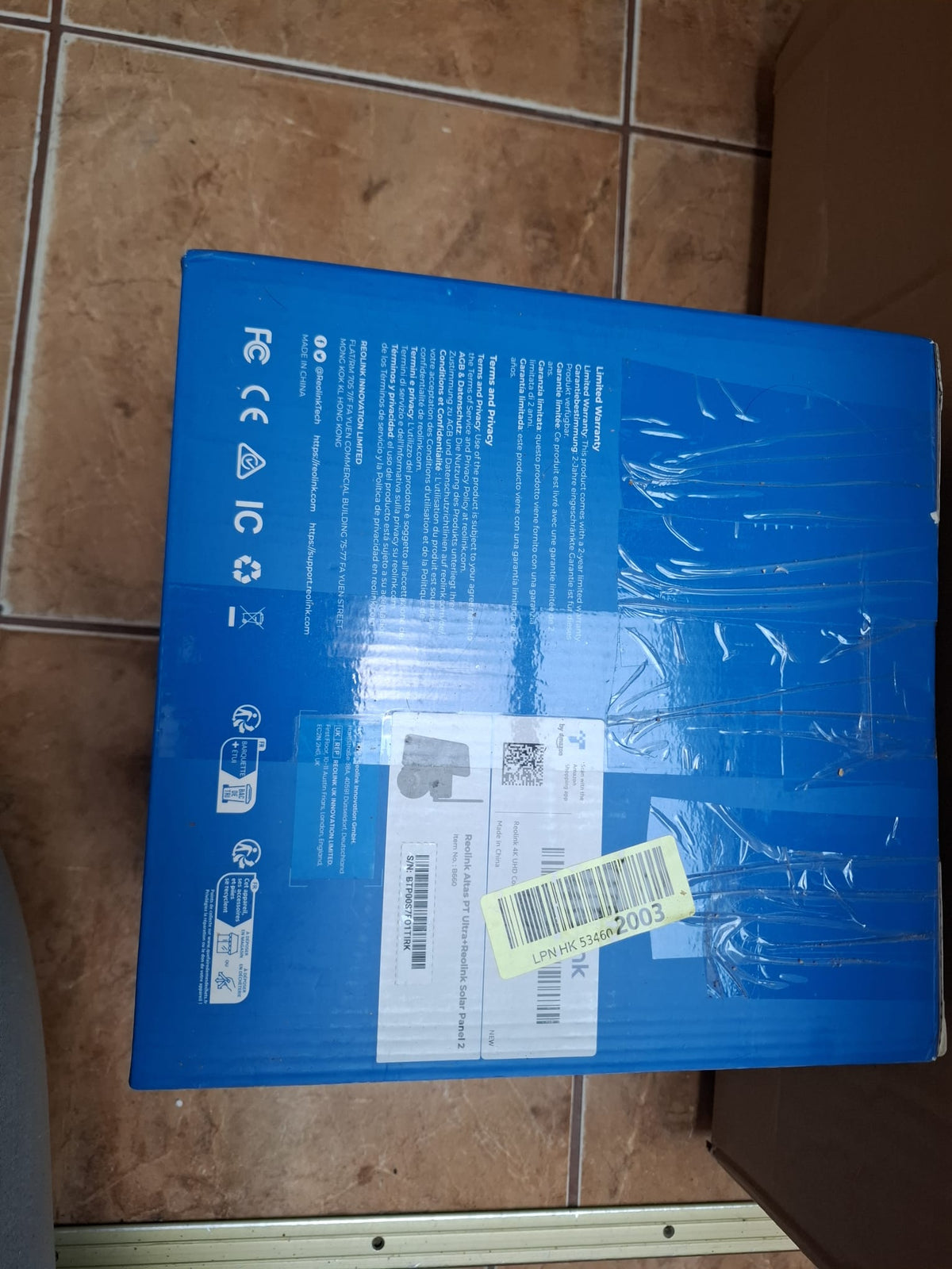Cameră supraveghere cu panou solar Reolink Altas PT Ultra 4K (B660 + Solar Panel 2)