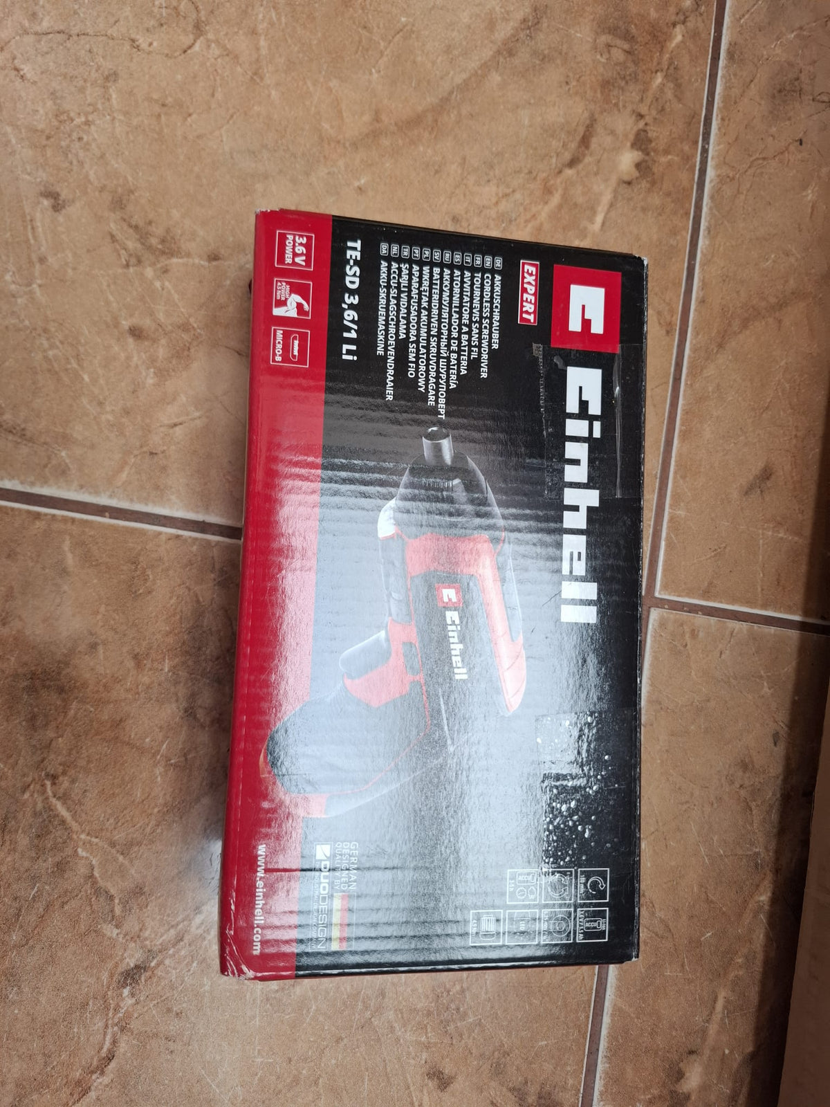 Șurubelniță cu acumulator Einhell TE-SD 3.6/1 Li