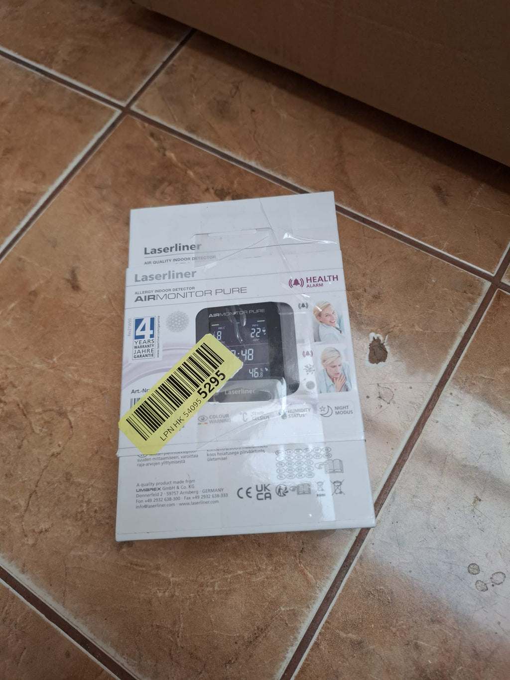 Monitor pentru calitatea aerului Laserliner AirMonitor PURE (082.431A)