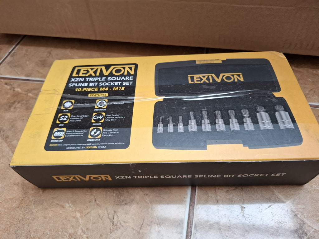 Set chei tubulare XZN spline Lexivon LX-145, 10 piese