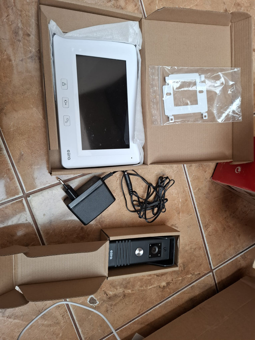 Kit videointerfon Wi-Fi Eura Connect VDP-45A3-TY Alpha+, 7"