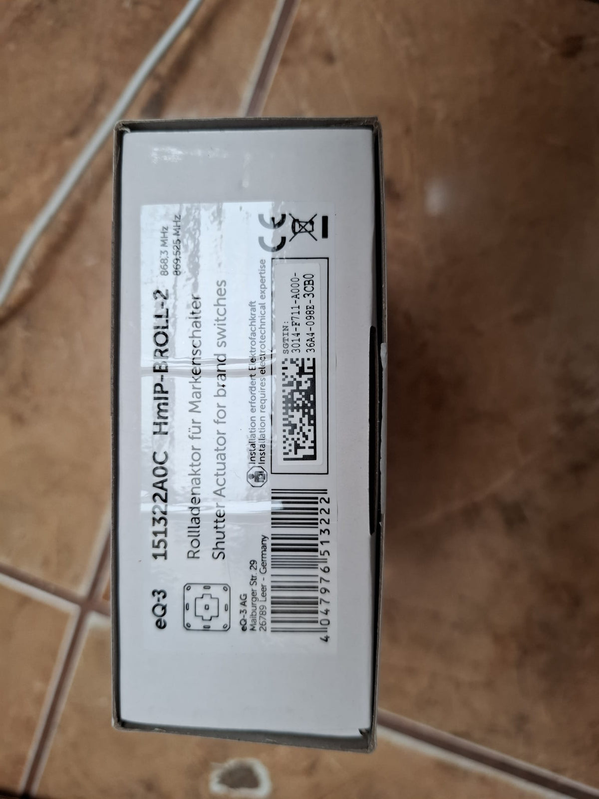 Actuator inteligent pentru rulouri Homematic IP HmIP-BROLL-2, 151322A0
