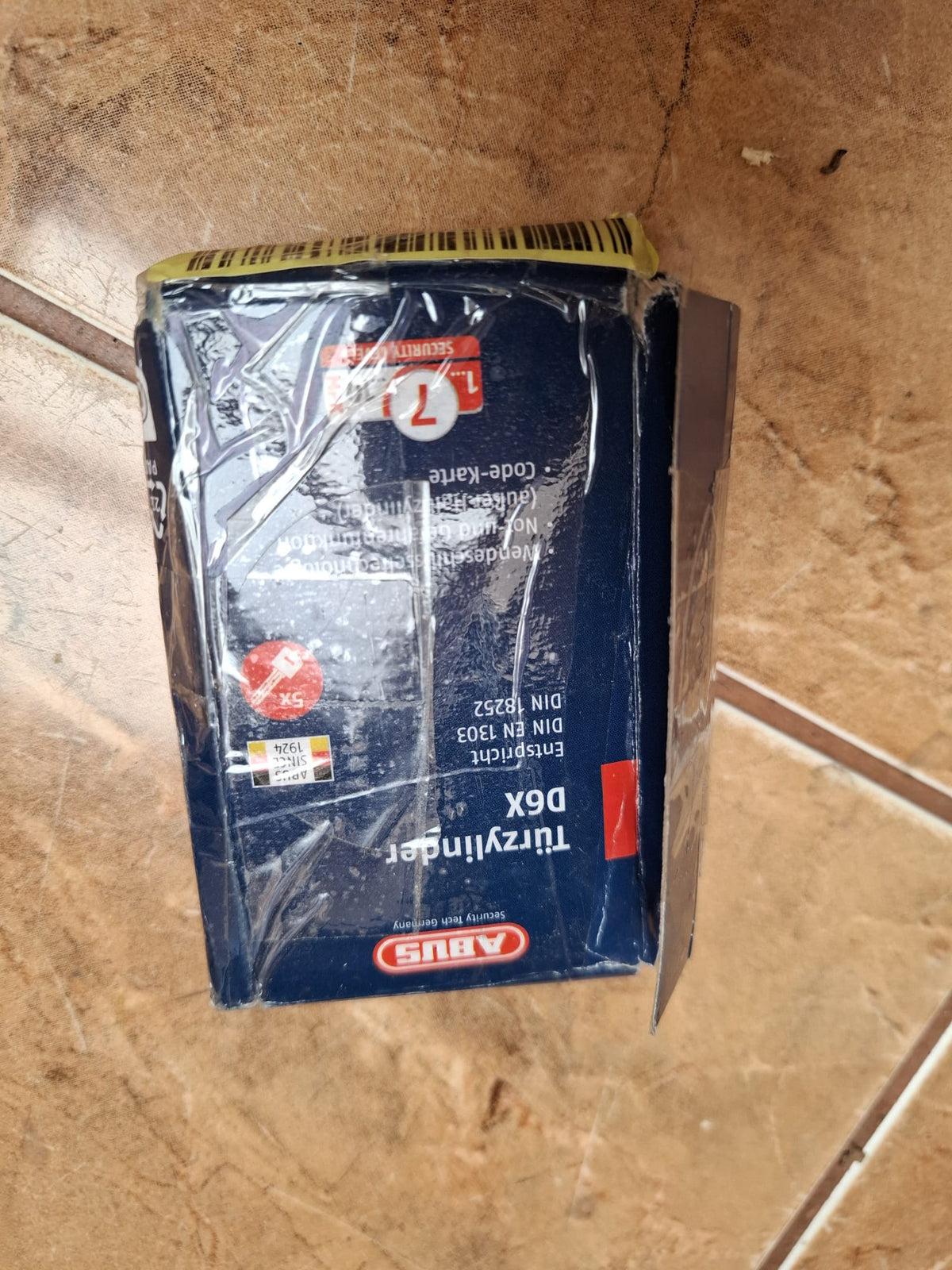 Cilindru de siguranță cu 5 chei Abus D6X