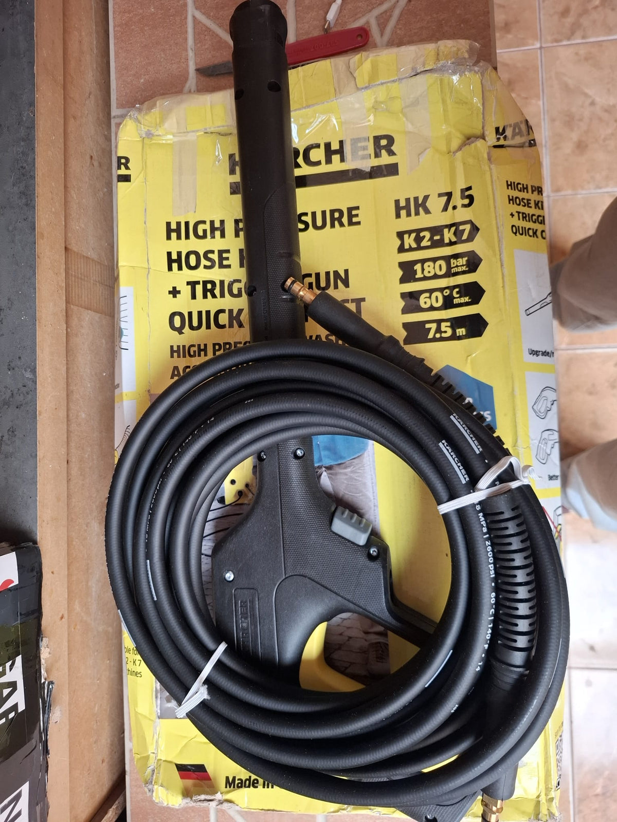 Set furtun de înaltă presiune și pistol Karcher HK 7.5 (K2-K7), 2.643-910.0