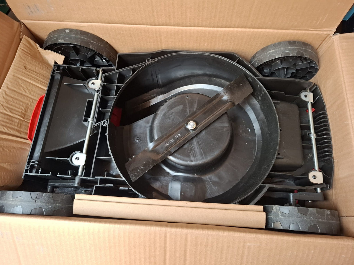 Mașină de tuns iarba cu acumulator Einhell GE-CM 18/33 Li