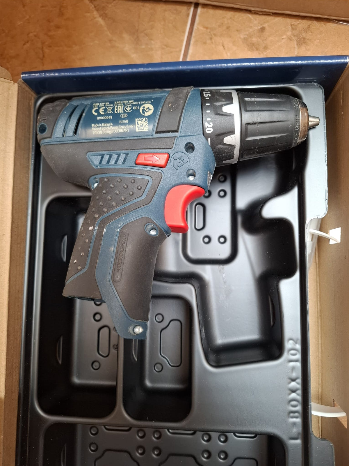 Mașină de găurit și înșurubat Bosch Professional GSR 12V-15 Solo (fără acumulator)