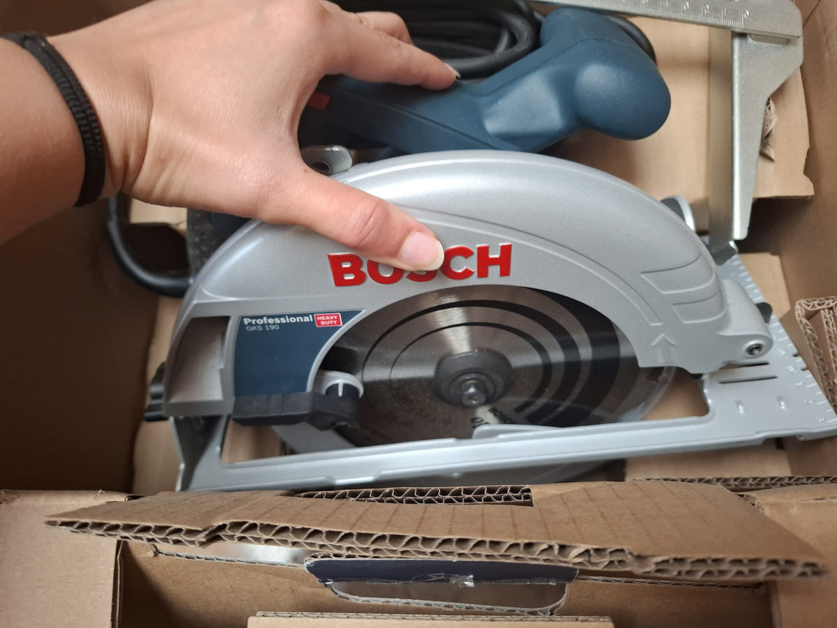 Fierăstrău circular de mână Bosch Professional GKS 190, 1400W, 190 mm