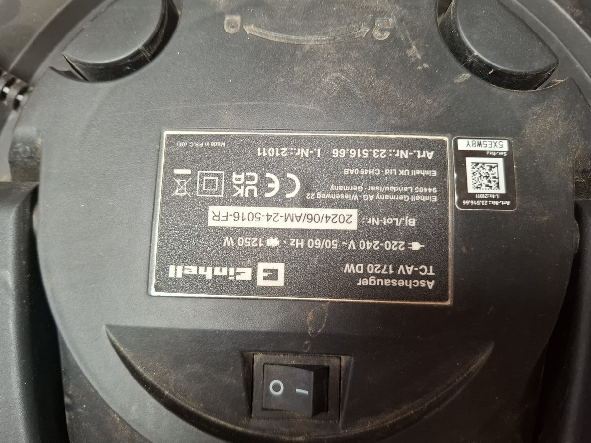 Aspirator de cenușă Einhell TC-AV 1720 DW, 1250W, 20L