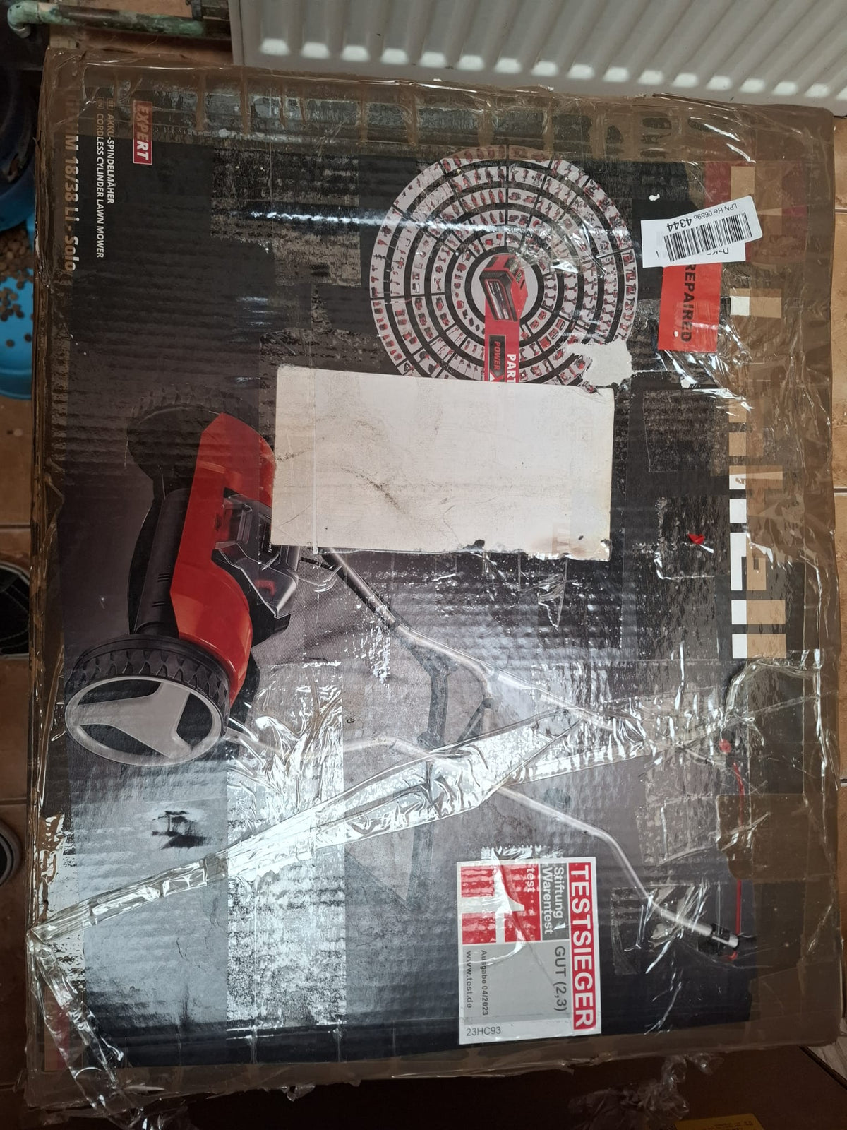 Mașină manuală de tuns gazonul 18V Einhell GE-HM 18/38 Li