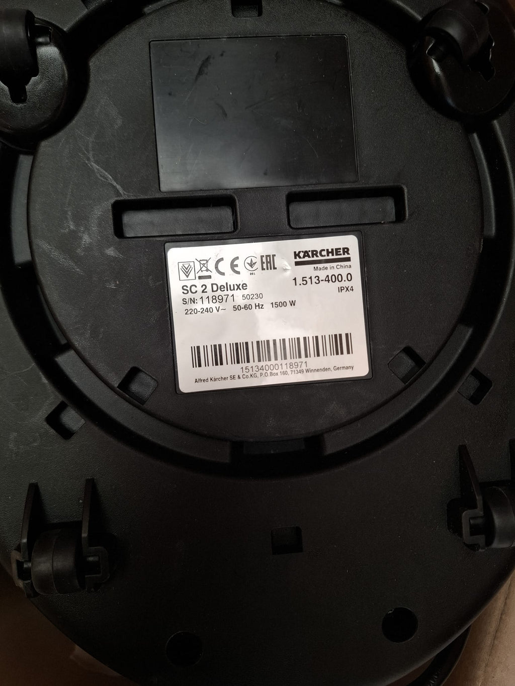 Aparat de curățat cu abur Karcher SC 2 Deluxe EasyFix, 1500W, 1.513-400.0