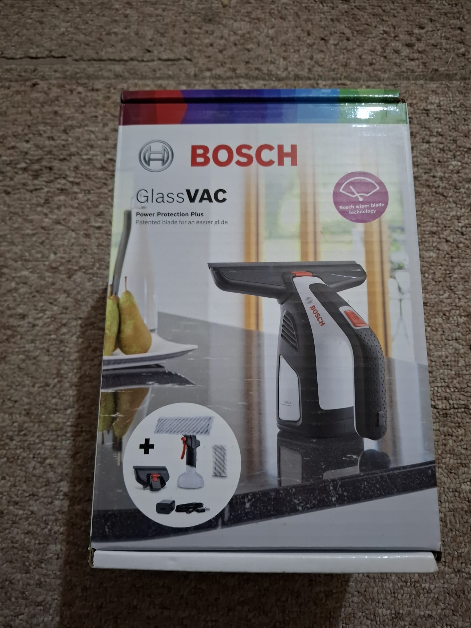 Aspirator de geamuri cu baterie Bosch GlassVAC