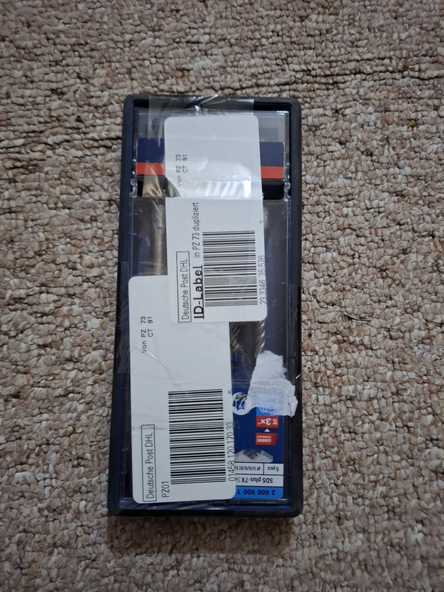 Set burghie rotopercutoare Bosch Professional 5x Expert SDS plus-7X