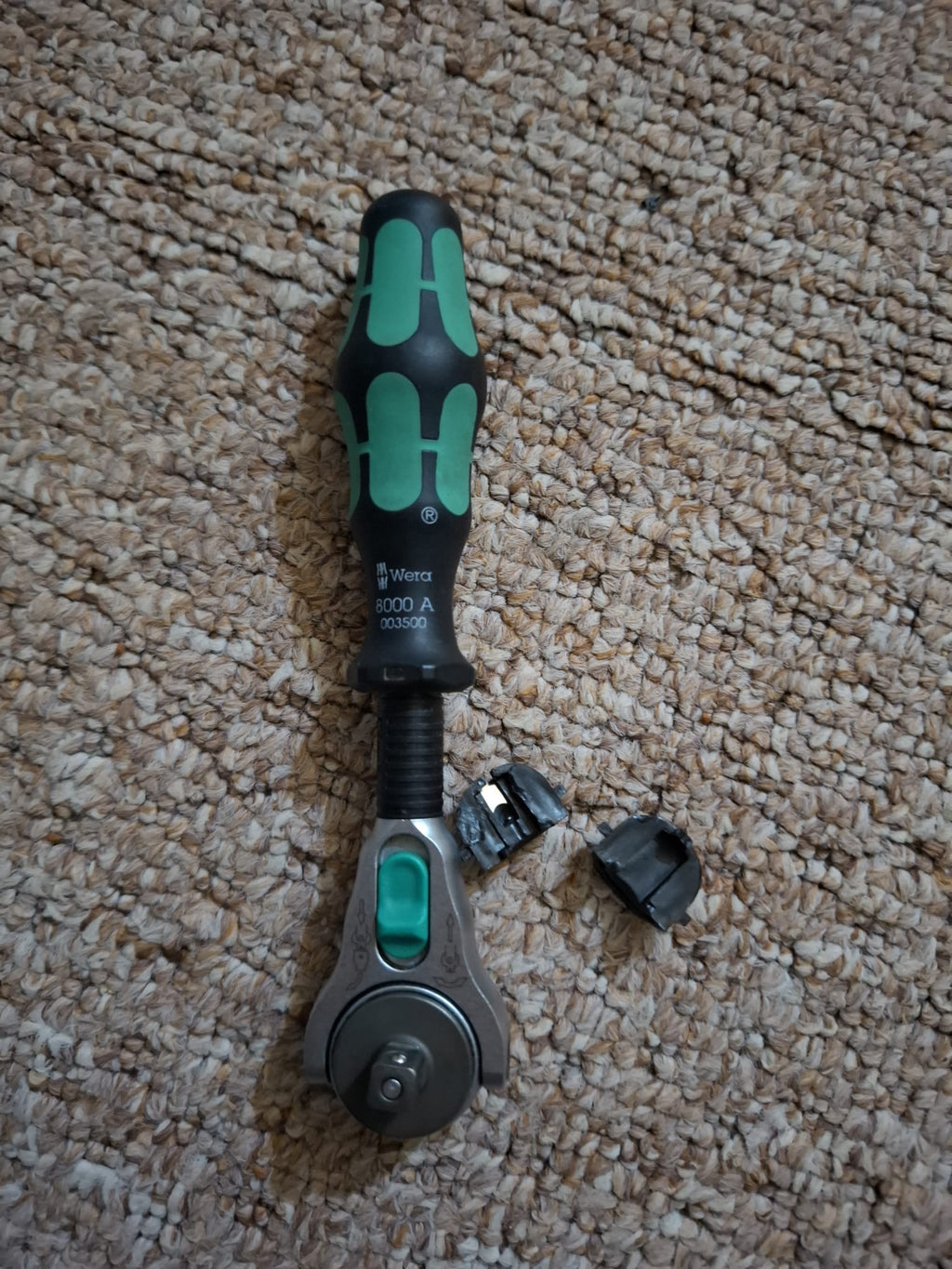 Clichet Wera 8000 A SB Zyklop cu acționare, 1/4 inch x 152 mm, 05073260001