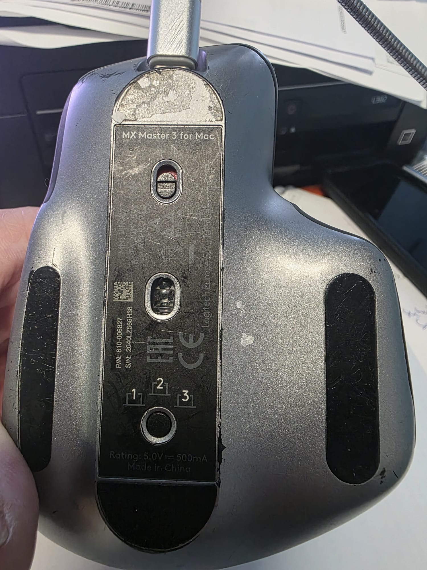 Mouse Logitech MX Master 3s Bluetooth Edition