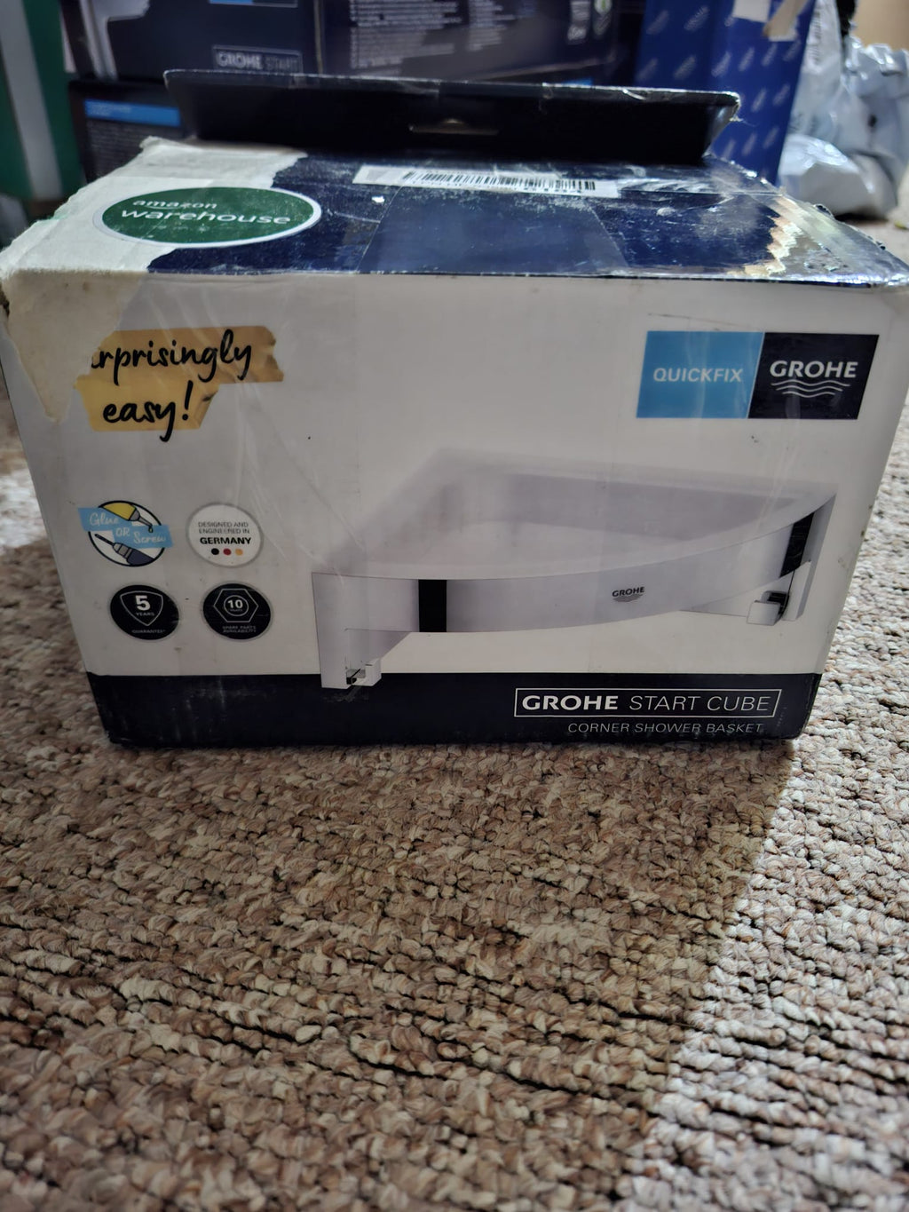 Raft de colț pentru baie GROHE Start Cube 41106000