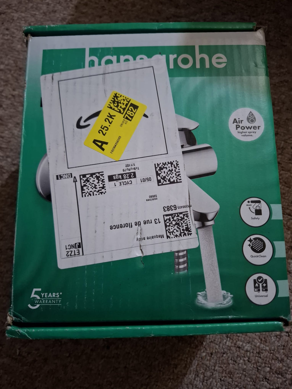 Hansgrohe Focus Baterie monocomandă cadă/duș , cromată, 31940000