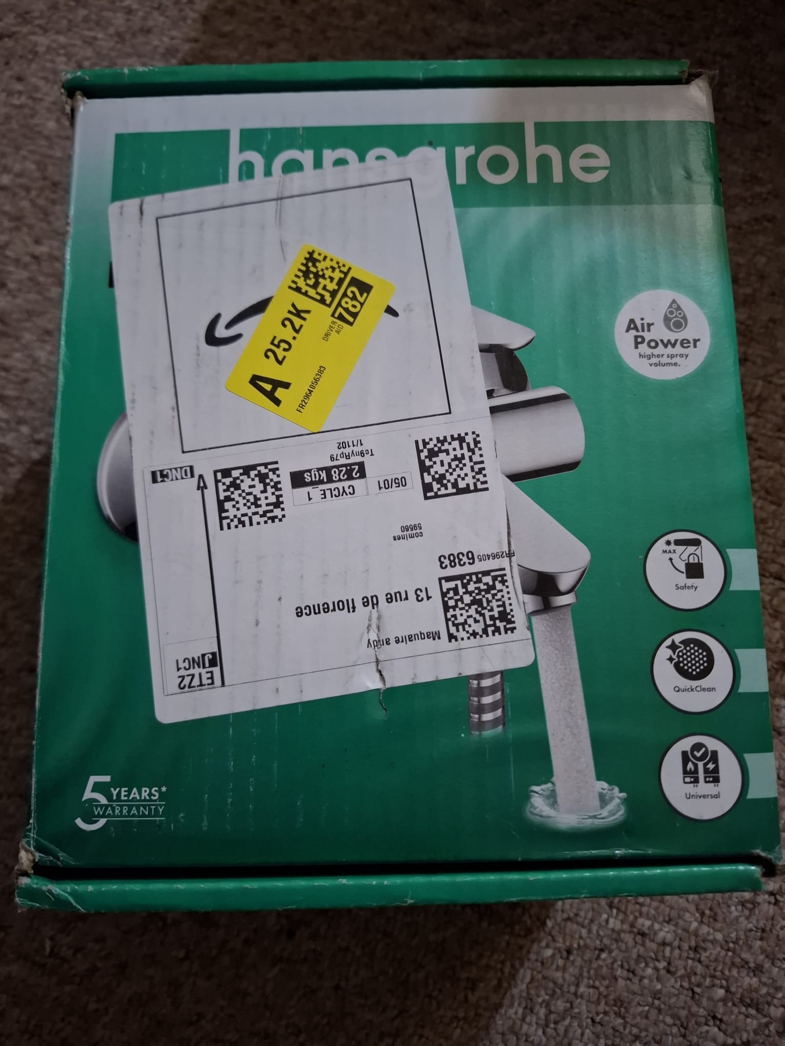 Hansgrohe Focus Baterie monocomandă cadă/duș , cromată, 31940000