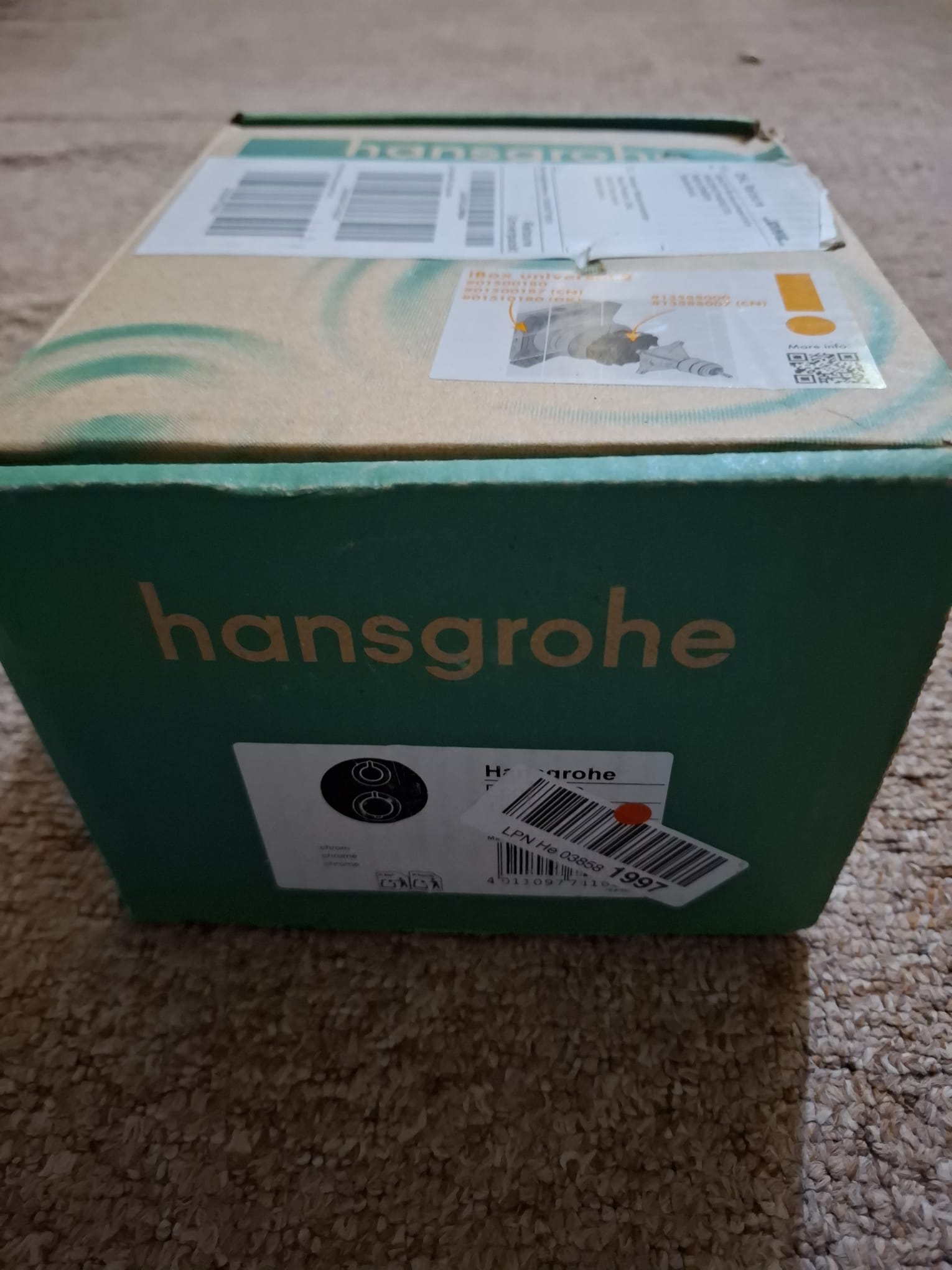 Hansgrohe Ecostat S - Termostat încastrat, 15758000