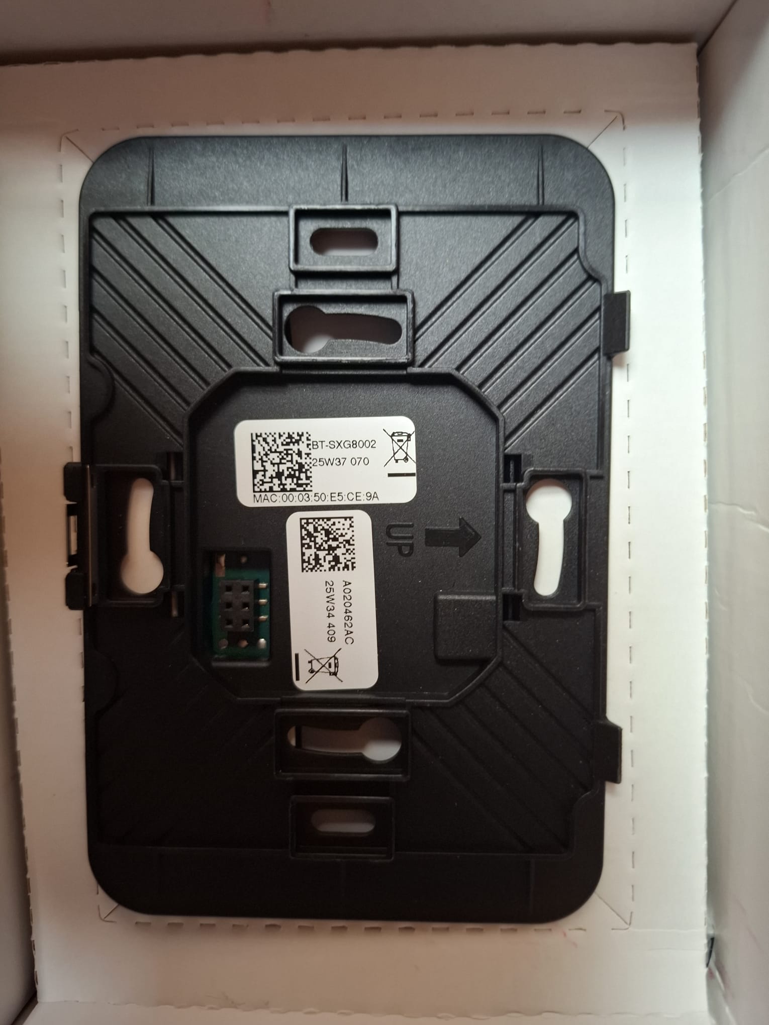 Termostat Conectat Bticino Smarther2 with Netatmo incastrat