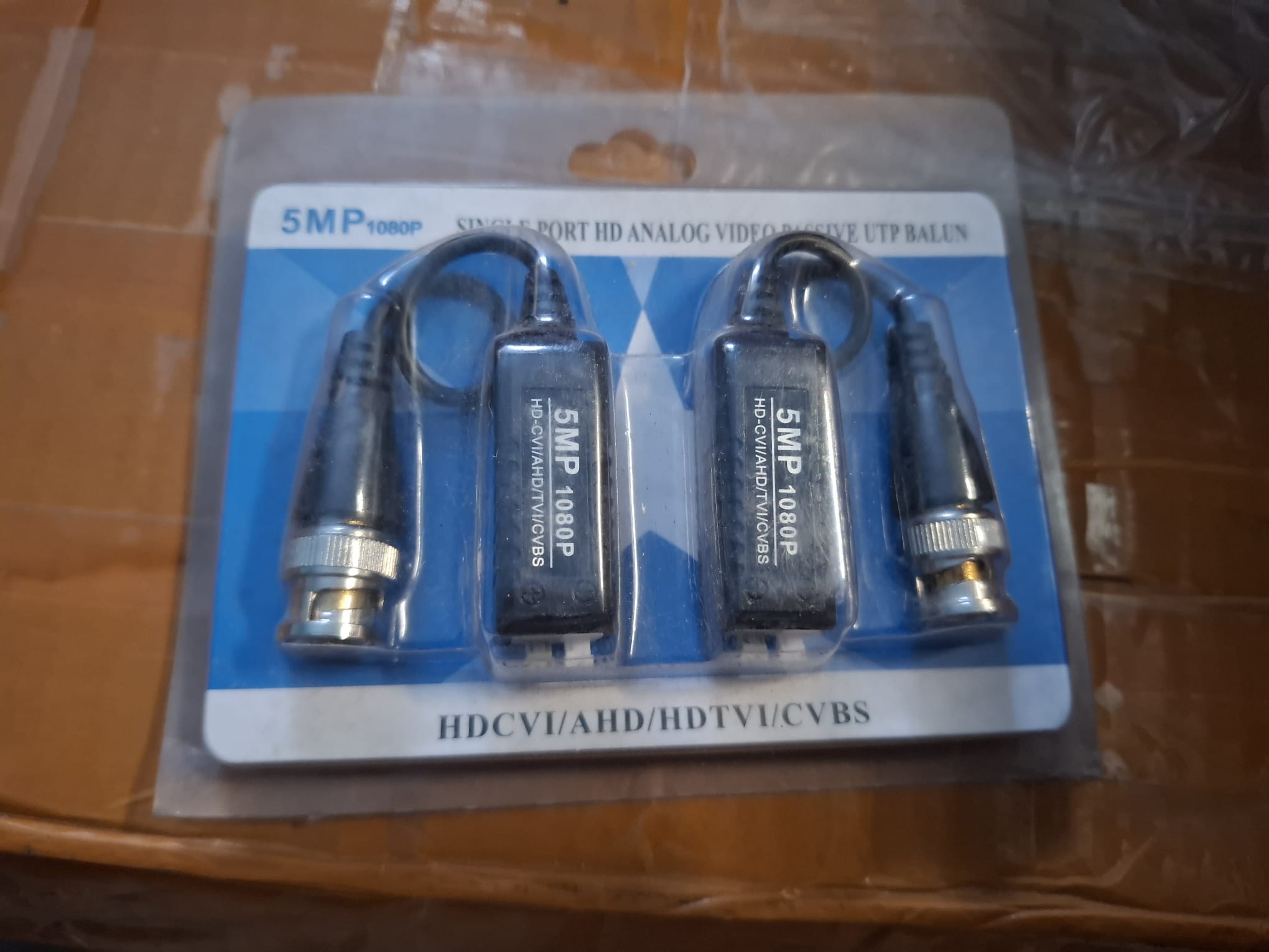 Set Video Balun Pasiv HD 5MP 1080P Camere Supraveghere UTP BNC