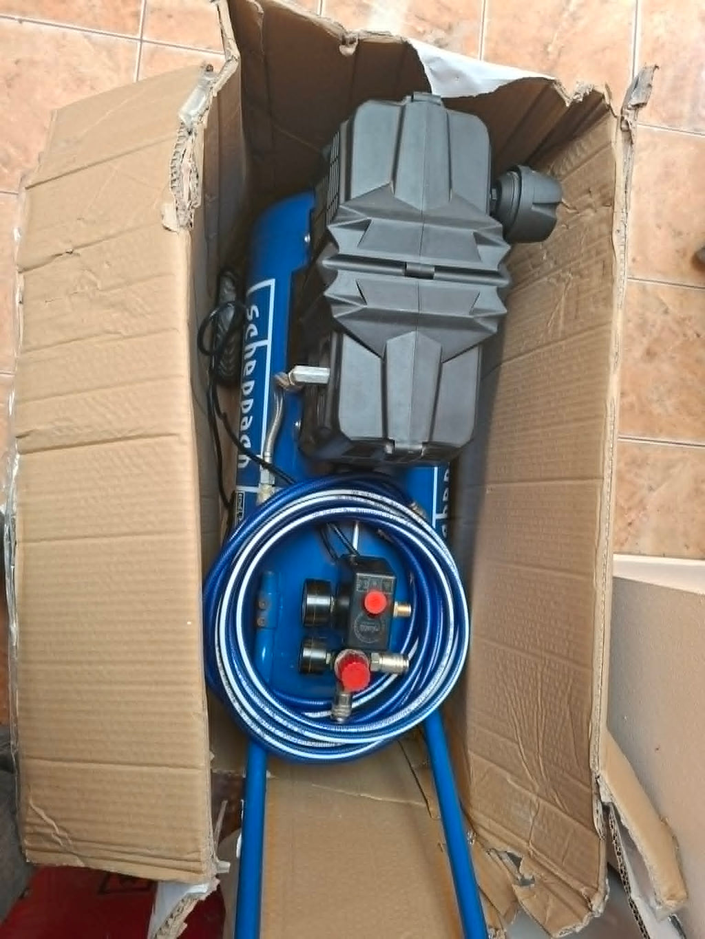 Compresor ultra-silențios Scheppach HC51Si, 50L, Super Silent 60 dB, Fără Ulei